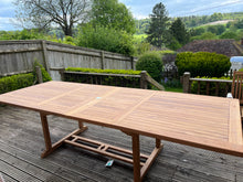Load image into Gallery viewer, Dartmouth 10 Seater Double Leaf Table Set
