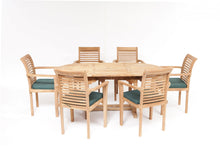 Load image into Gallery viewer, Windsor 6 Seater Extending Dinning Set
